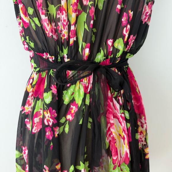 ✨ Betsey Johnson Intimates Sheer Floral Babydoll Lingerie 1X ✨ - Picture 9 of 12